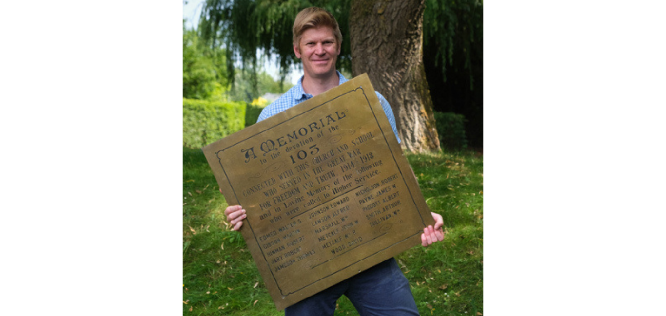 Dominic Winter Auctioneers in the News: Antiques Trade Gazette, WWI plaque